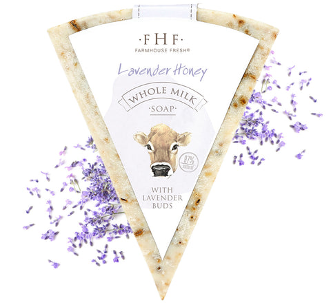 Lavender Honey whole milk soap